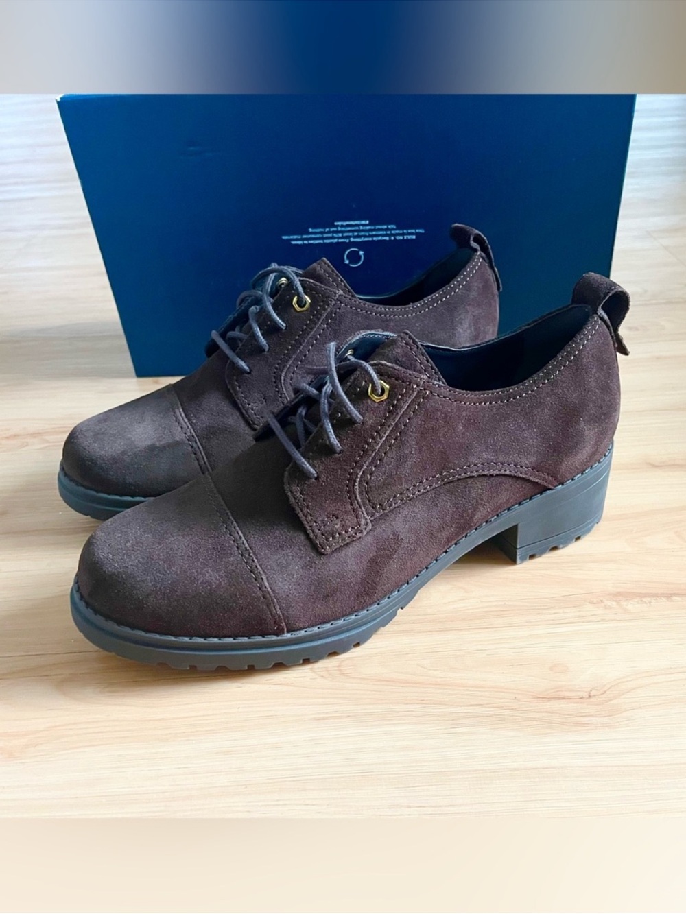 Cole Haan Women's Camea
Heritage Oxford, Dark Chocolate Suede, 9.5 Medium
